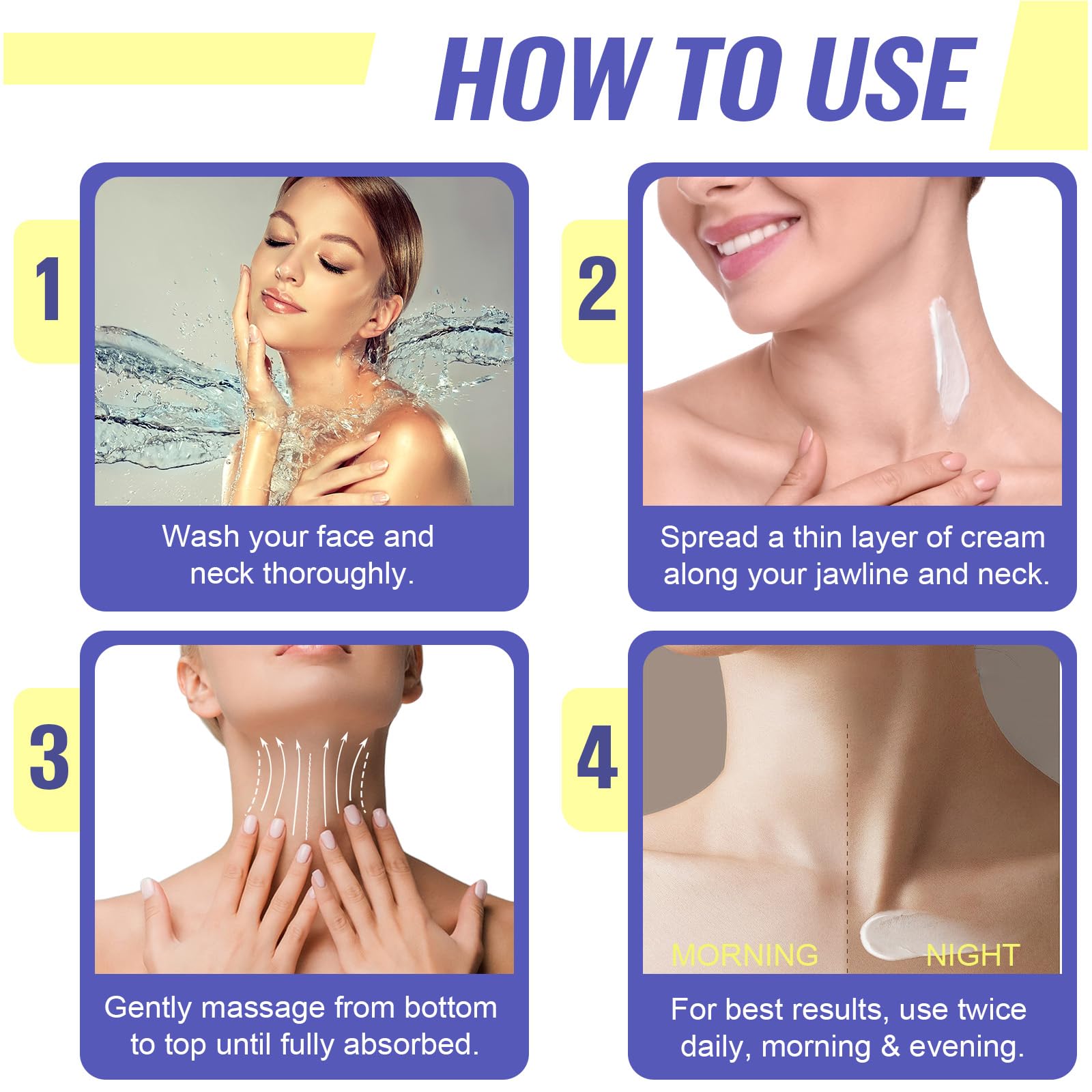 Amazon.com: ZIXAOK Neck Creams for Tightening and Firming-Instant